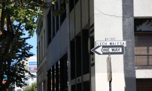 Zdjecie USA / California / San Francisco / Droga jednokierunkowa