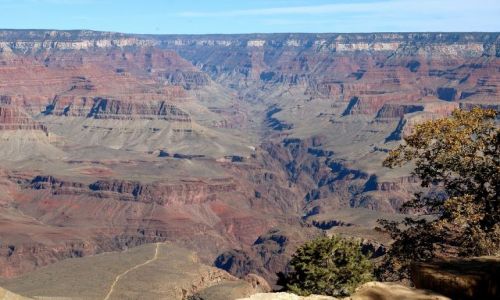 Zdj�cie USA / Arizona / Grand Canyon / Yovapai Point Rim Trial / bezkres Grand Canyon