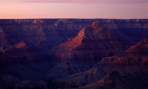 Zdj�cie USA / Arizona / Grand Canyon / Lipan Point / Grand Canyon  - wiecz�r