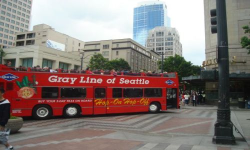 Zdjecie USA / Stan Waszynghton / Seattle / Ulice Seattle