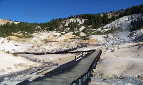 Zdjecie USA / brak / Kalifornia/ Lassen Volcanic NP / Bumpass Hell 2