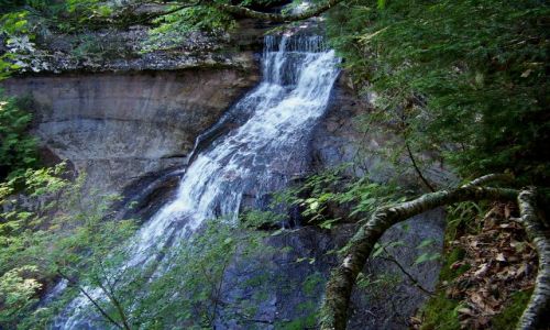 Zdjecie USA / brak / Michigan / Upper Peninsula  / Chapel Falls