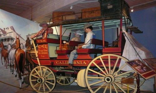 Zdjęcie USA / Kalifornia / Calistoga muzeum / dziki zachod
