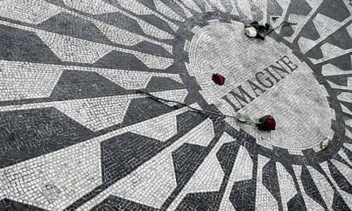 Zdjęcie USA / NY / Strawberry Fields / Imagine