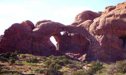 Zdjęcie USA / Arizona / Arches Nat. Park / Podwójny Łuk
