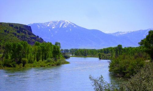Zdjecie USA / Wyoming / Grant Teton Nat. Park / Snake River w Grand Teton