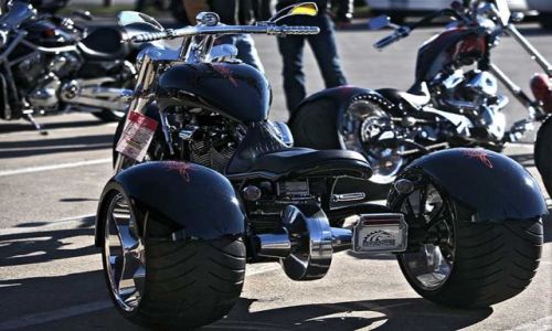 Zdjecie USA / Tejas / Strokers HD Club  / wiosna wjechala na siedzonku Harley Davidson
