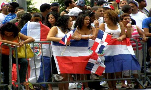 Zdjęcie USA / manchattan / 5th ave / dominican parade