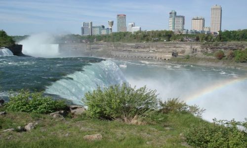 Zdjecie USA / Nowy Jork / Niagara Falls / Niagara - tęcza