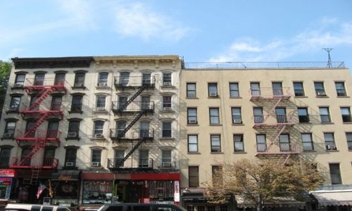 Zdjęcie USA / Nowy Jork / Manhattan- East Village / Prawy do lewego ...