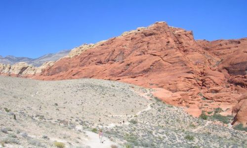 Zdjecie USA / Nevada / Park Narodowy Red Rock Canyon / Red Rock Canyon czyli kolorowy przekładaniec