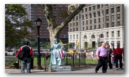 Zdjecie USA / Nowy Jork / Manhattan - Battery Park / Wolność Oświeca Świat...  i bez dyskusji !