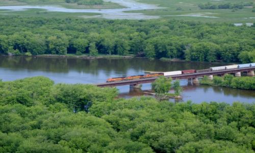 Zdjęcie USA / - / Wisconsin / Bridgeport / Wyalusing SP / Wisconsin River