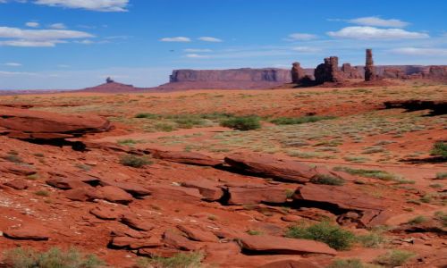 Zdjecie USA / Utah / Navajo Tribal Park  / Monument Valley