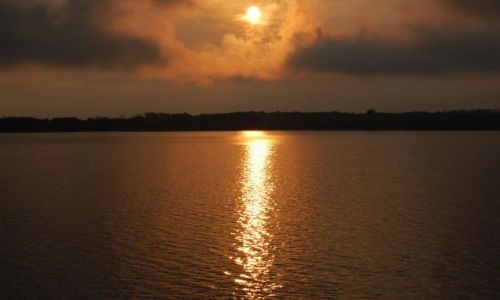 Zdjęcie USA / New York / Lake Champlain, NY / Lake Champlain o wschodzie słońca