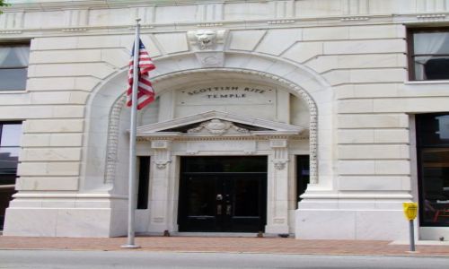 Zdjęcie USA / - / Georgia / Savannah / za tymi drzwiami czai sie ZUO