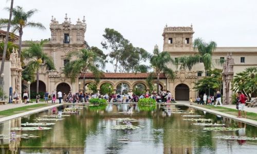 Zdjęcie USA / California / San Diego / Pałac w parku