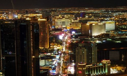Zdjcie USA / Nevada / Las Vegas / Strip z Stratosphere Tower