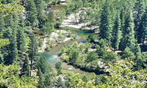 Zdjęcie USA / California / Yosemite NP / Główna rzeka w dolinie Yosemite