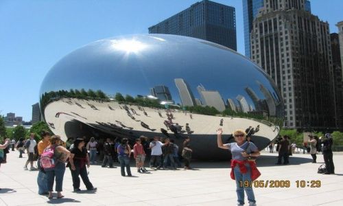 Zdjęcie USA / Chicago / Millennium park / fasolka