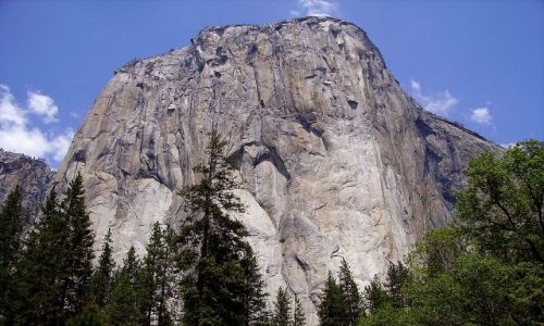Zdjęcie USA / Kalifornia / Yosemite National Park / El  Capitan - wyzwanie dla tych co się wspinają