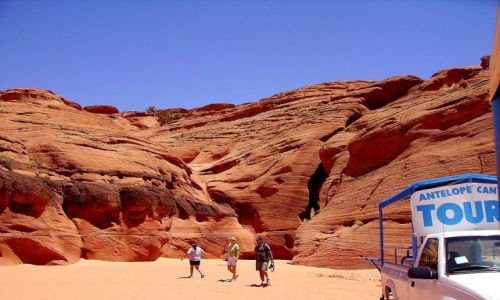 Zdjecie USA / Arizona / okolice page / wycieczka do Antelope Canyon