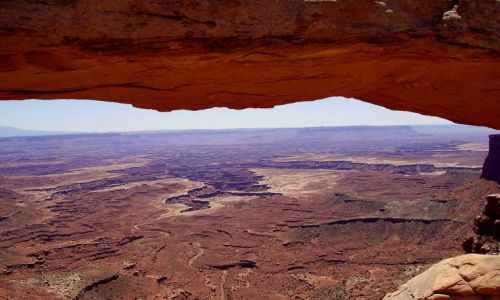 Zdjecie USA / Utah / w drodze do Arches Nat.Park / widok z Mesa Arch