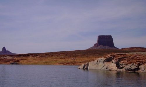 Zdjecie USA / Arizona / na Lake Powell - okolice Page / na sztucznym jeziorze Powella