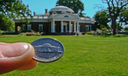 Zdjecie USA / Virgina / Monticello / Z wizyta u prezydenta Jefferson'a