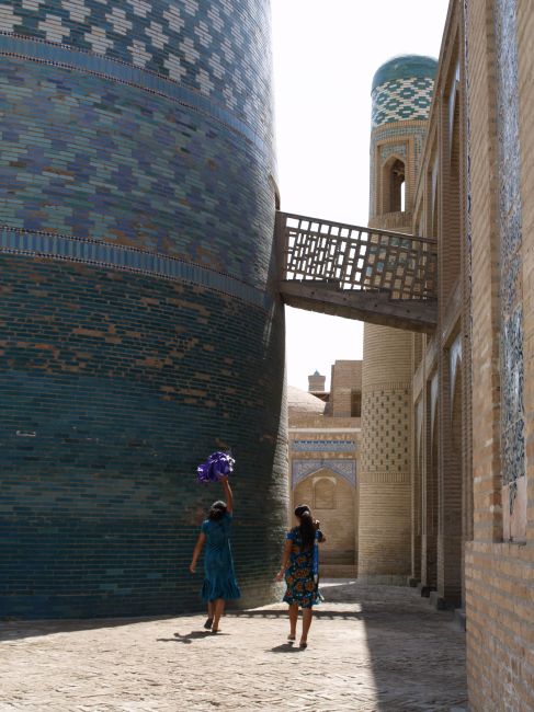 Zdjęcia: Uzbekistan / Chiva, Błękitny Minaret, UZBEKISTAN Zdjęcia: Uzbekistan / Chiva, Błękitny Minaret, UZBEKISTAN