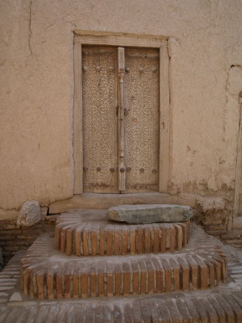 Zdjęcia: Uzbekistan / Chiva, Tajemnicze drzwi, UZBEKISTAN Zdjęcia: Uzbekistan / Chiva, Tajemnicze drzwi, UZBEKISTAN
