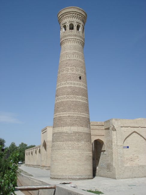 Zdjęcia: Buchara, Wilojat Buchary, Mały minaret, UZBEKISTAN Zdjęcia: Buchara, Wilojat Buchary, Mały minaret, UZBEKISTAN