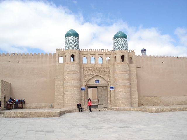 Zdjęcia: Chiwa, Chorezm, Kuhna Ark, UZBEKISTAN Zdjęcia: Chiwa, Chorezm, Kuhna Ark, UZBEKISTAN