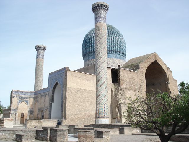 Zdjęcia: Samarkanda, Wilojat Samarkandy, Mauzoleum Gur Emir, UZBEKISTAN Zdjęcia: Samarkanda, Wilojat Samarkandy, Mauzoleum Gur Emir, UZBEKISTAN