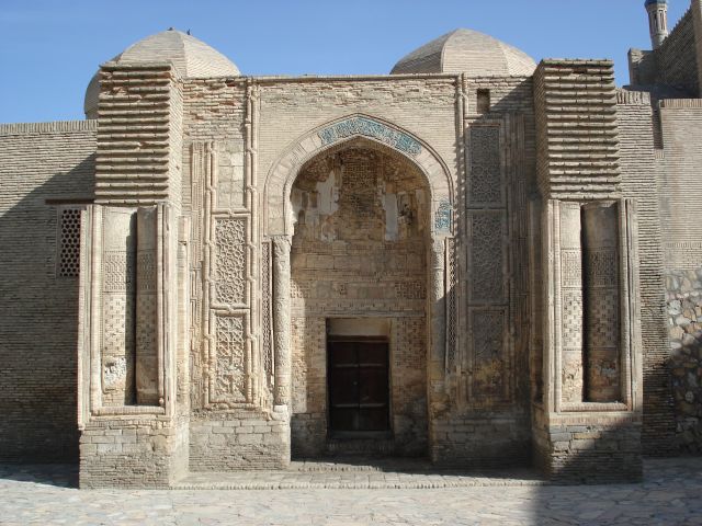 Zdjęcia: Buchara, Wilojat Buchary, Portal meczetu, UZBEKISTAN Zdjęcia: Buchara, Wilojat Buchary, Portal meczetu, UZBEKISTAN