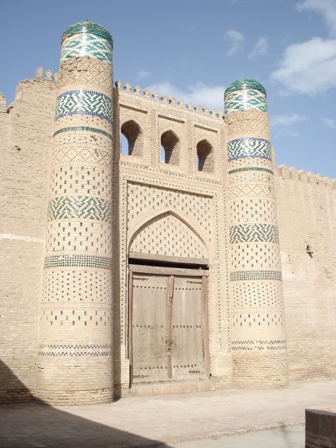 Zdjęcia: Chiwa, Chorezm, Brama, UZBEKISTAN Zdjęcia: Chiwa, Chorezm, Brama, UZBEKISTAN