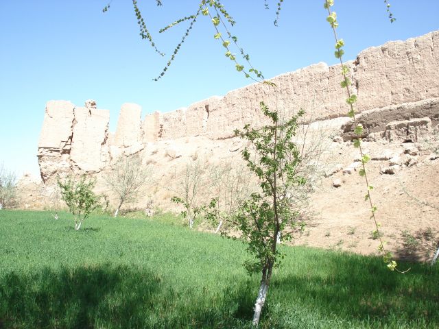 Zdjęcia: Guldursun qala, Karakałpakstan, Potężne mury, UZBEKISTAN Zdjęcia: Guldursun qala, Karakałpakstan, Potężne mury, UZBEKISTAN