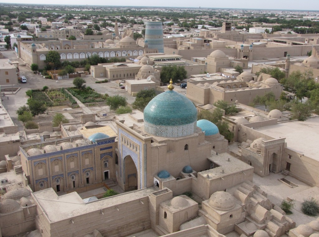 Zdjęcia: zachodni Uzbekistan, Karakałpacja, Panorama Chiwy, UZBEKISTAN Zdjęcia: zachodni Uzbekistan, Karakałpacja, Panorama Chiwy, UZBEKISTAN