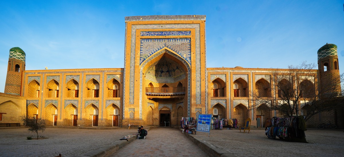 Zdjęcia: Chiva, Wilajet chorezmijski, Allakuli Khan Madrasa, UZBEKISTAN Zdjęcia: Chiva, Wilajet chorezmijski, Allakuli Khan Madrasa, UZBEKISTAN