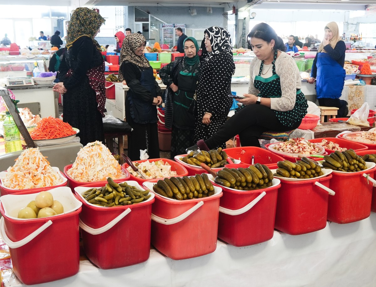 Zdjęcia: Bazar Chorsu, Taszkent, Tradycja i nowoczesność, UZBEKISTAN Zdjęcia: Bazar Chorsu, Taszkent, Tradycja i nowoczesność, UZBEKISTAN