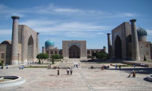 Zdjecie UZBEKISTAN / - / Samarkanda / Registan
