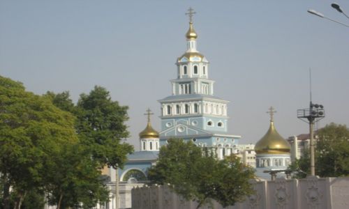 Zdjęcie UZBEKISTAN / Uzbekistan  -  Taszkient / Uzbekistan  -  Taszkient / Cerkiew w Taszkiencie