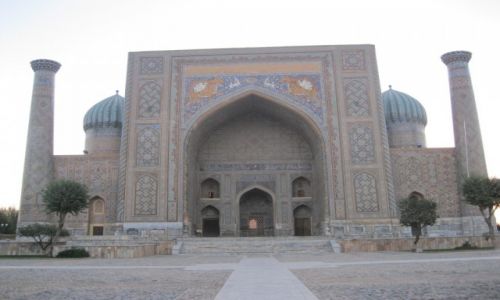 Zdjęcie UZBEKISTAN / Uzbekistan  -  Samarkanda / Uzbekistan  -  Samarkanda / Samarkanda  -  Medresa