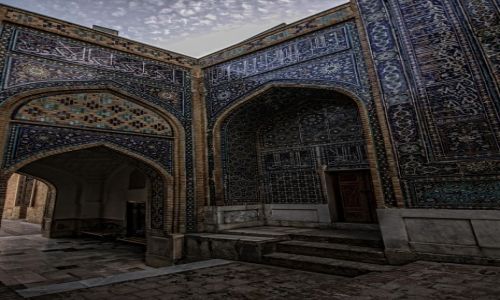 Zdjecie UZBEKISTAN / wilajet samarkandzki / Samarkanda / Kompleks Szah-i-Zinda