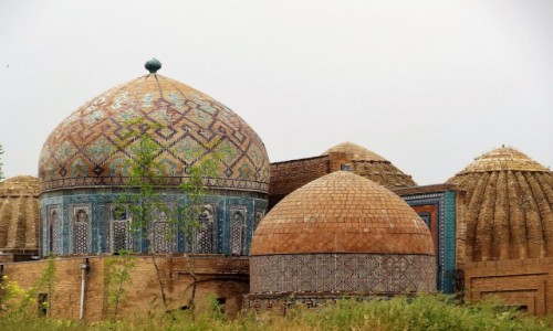 Zdjecie UZBEKISTAN / Samarkanda / Nekropolia Timurydw / Shah-i-Zinda