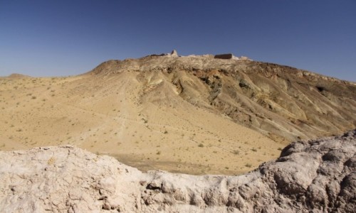 Zdjęcie UZBEKISTAN / Karakałpacja / Ayaz-Kala / Ruiny twierdzy Ayaz-Kala