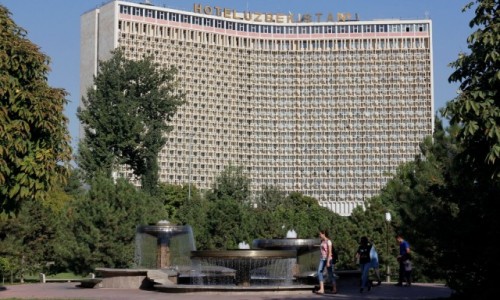 Zdjęcie UZBEKISTAN / - / Taszkient / Hotel Uzbekistan w Taszkiencie