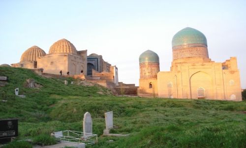 Zdjęcie UZBEKISTAN / Wilojat Samarkandy / Samarkanda / Kompleks Szachi Zinda