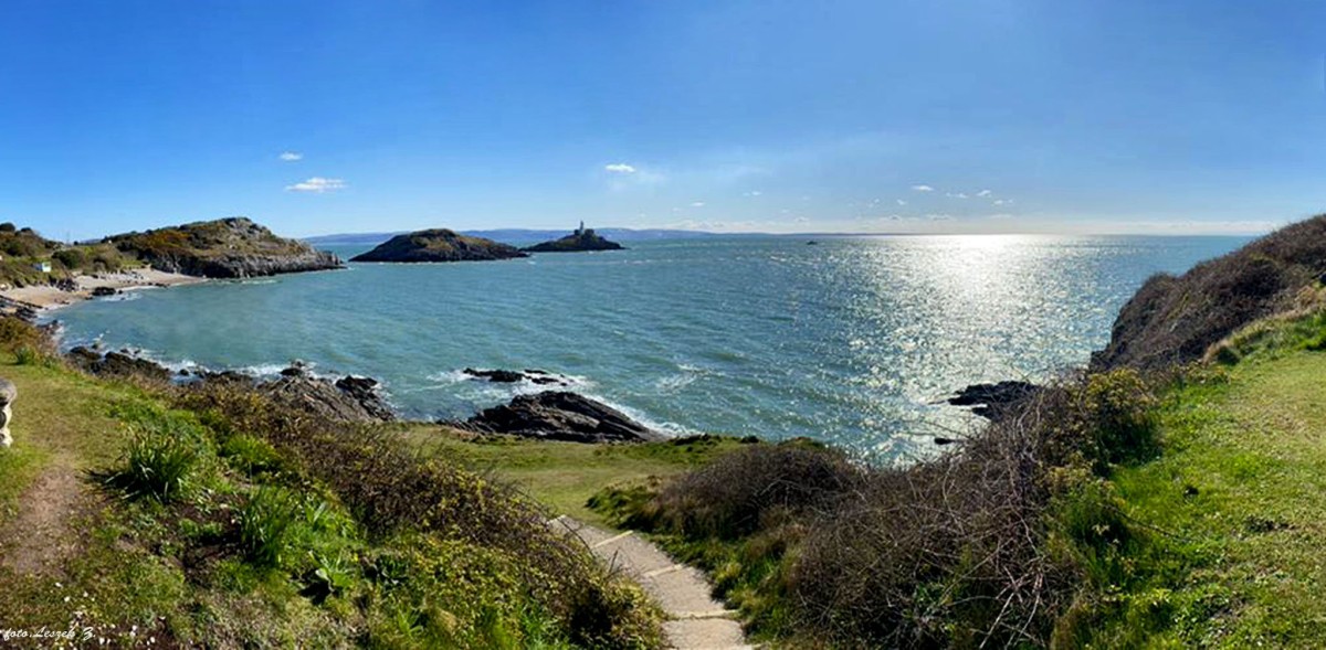 Zdjęcia: Plaża Mumbles., Swansea., Swansea - Latarnia Mumbles., WALIA Zdjęcia: Plaża Mumbles., Swansea., Swansea - Latarnia Mumbles., WALIA