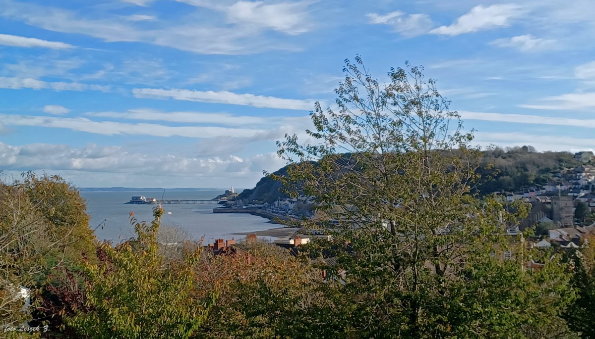 Zdjęcia: Mumbles., Swansea., Plaża Mumbles sprzed zamku Oystermouth., WALIA Zdjęcia: Mumbles., Swansea., Plaża Mumbles sprzed zamku Oystermouth., WALIA